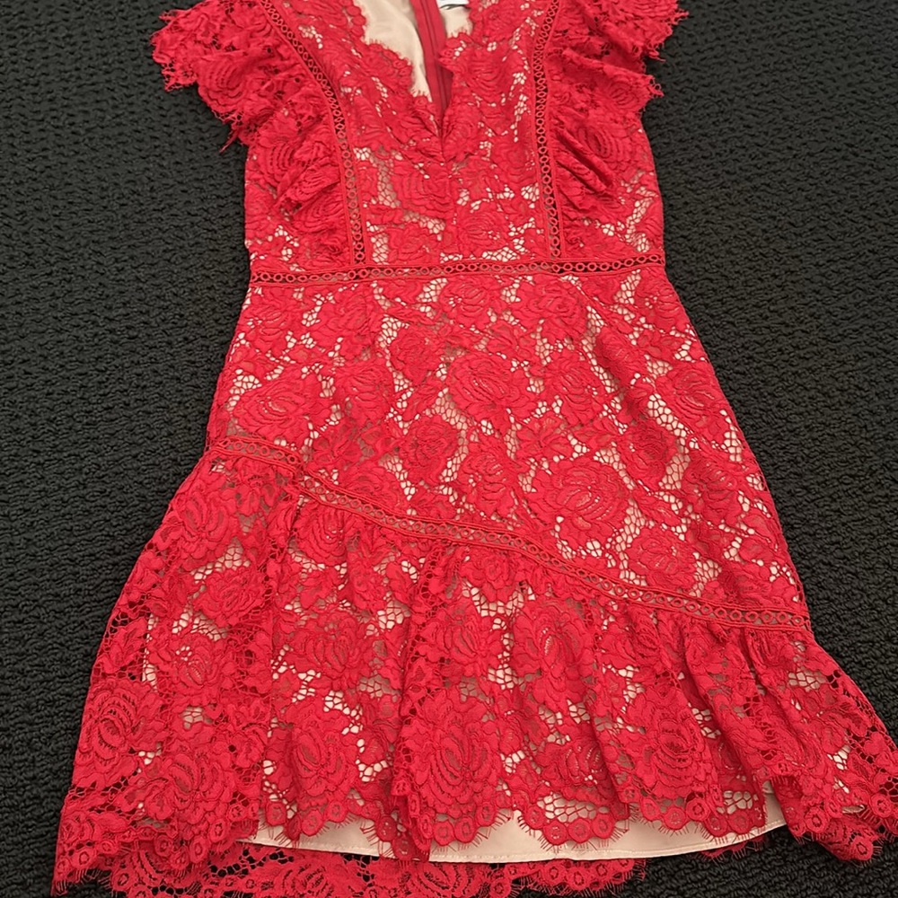 Saylor RED dress - Picture 2 of 7